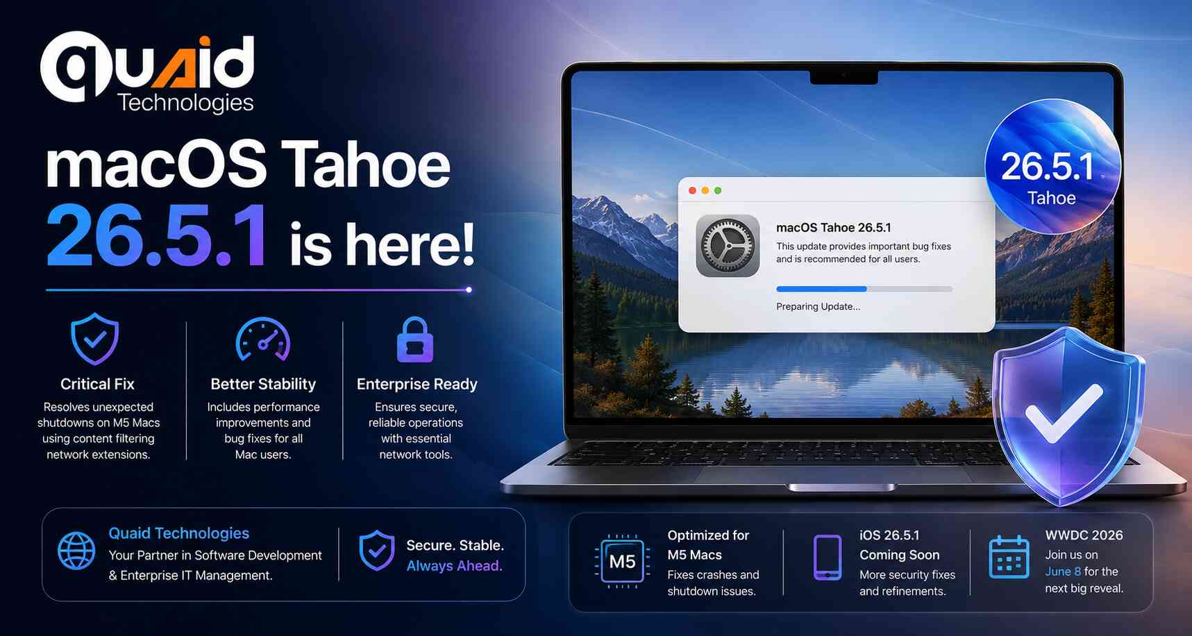 macOS Tahoe 26.5.1 Released